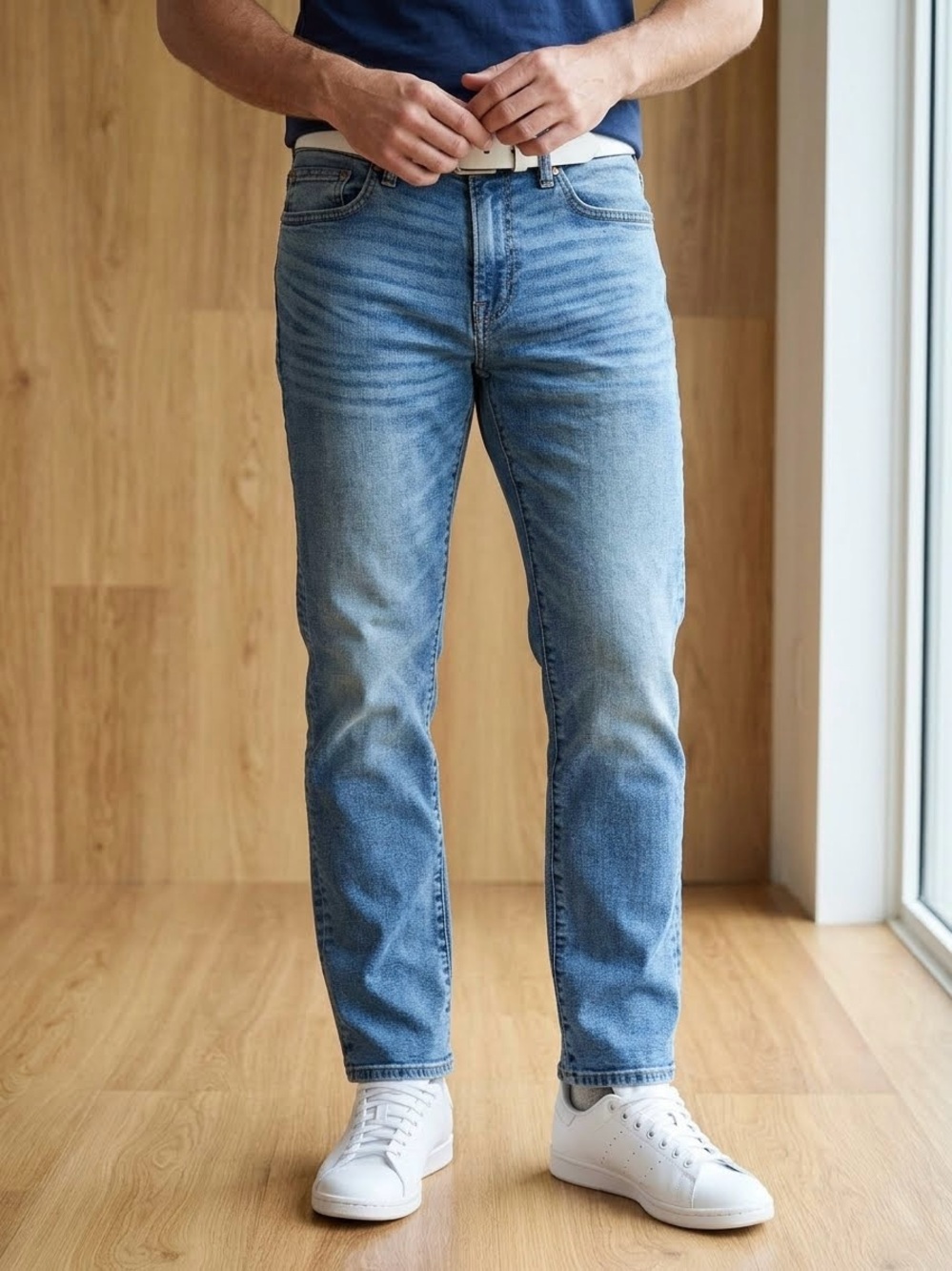 American Eagle slim straight jeans